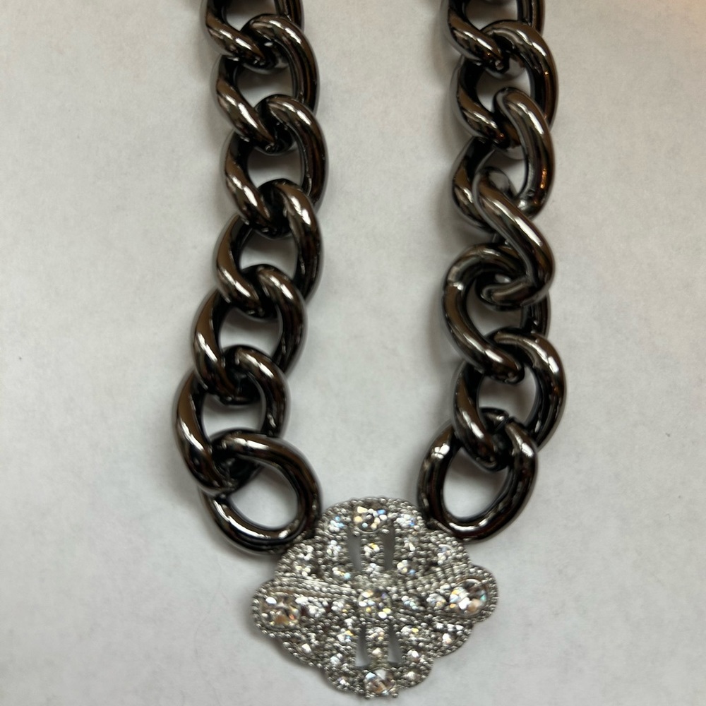 Lia Sophia 17 inch Palladian necklace